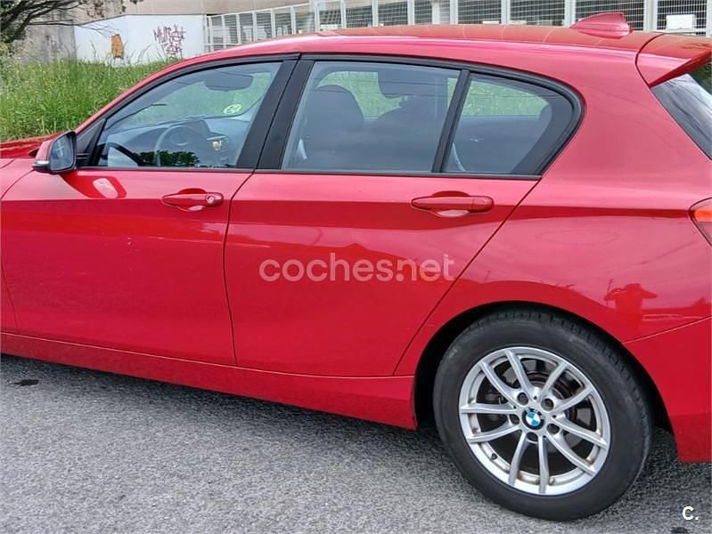 Brugt BMW 116 Efficient Dynamics 116 HK (85 kW) 2012 Rød Hatchback