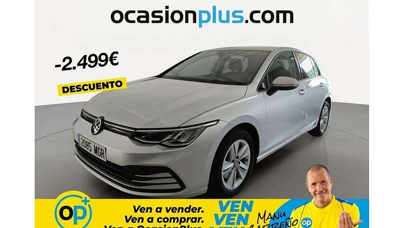 Usado VW Golf VIII Life 110 CV (80 kW) 2023 Plateado Utilitario