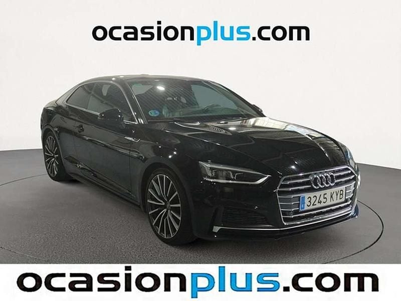 Usado Audi A5 S-Line 190 CV (139 kW) 2019 Negro Coupe