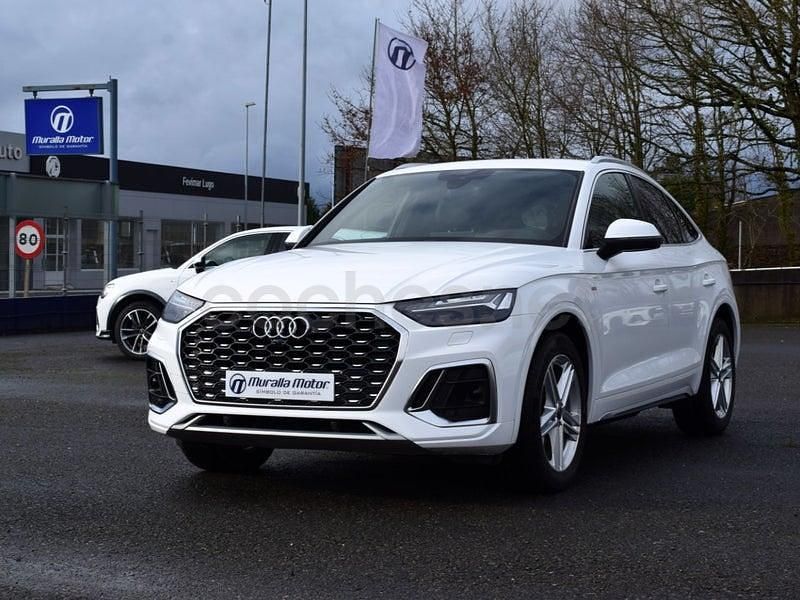 Usado Audi Q5 Sportback S-Line 163 CV (119 kW) 2021 Blanco SUV
