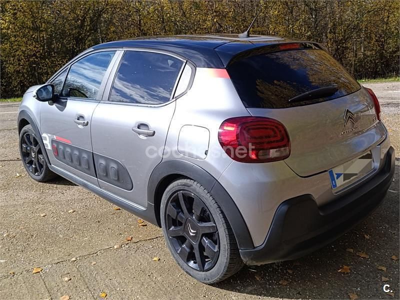 Usado Citroën C3 Feel 110 CV (80 kW) 2019 Gris / plata Berlina