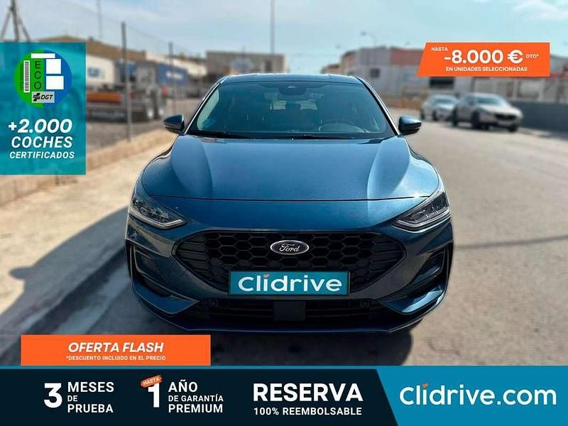Azul Usado 2022 Ford Focus ST-Line X Utilitario | 16.190 € (Super precio) - Imagen 1/3
