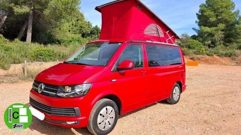 Usado VW California California 150 CV (110 kW) 2017 Rojo Van