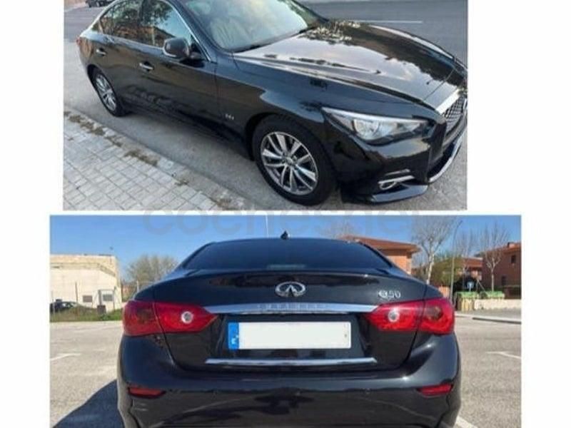 Usado Infiniti Q50 170 CV (125 kW) 2017 Negro Berlina