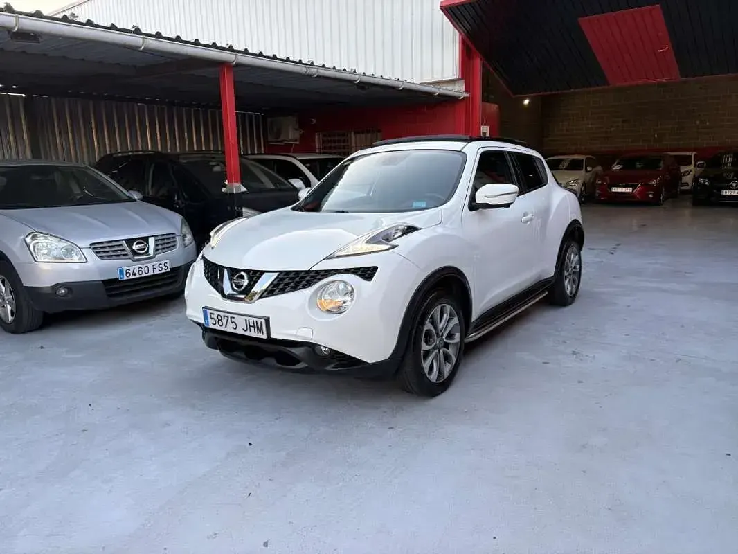 Usado Nissan Juke Tekna 116 CV (85 kW) 2016 Blanco SUV
