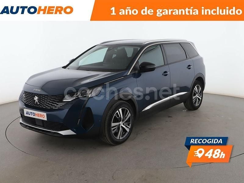 Azul Usado 2022 Peugeot 5008 Allure Monovolumen | 22.499 € (Precio justo) - Imagen 1/3