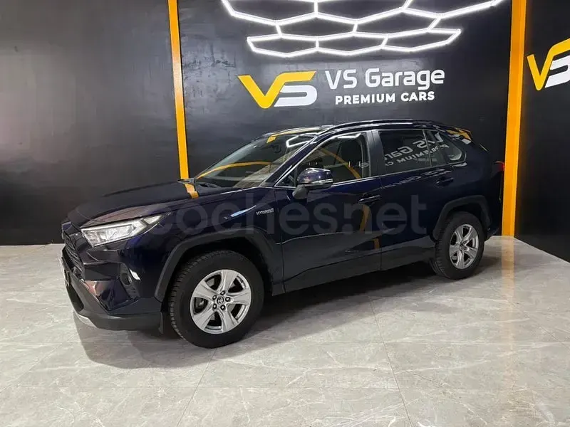 Käytetty Toyota RAV4 Hybrid Business Edition 222 HP (163 kW) 2021 Sininen Katumaasturi