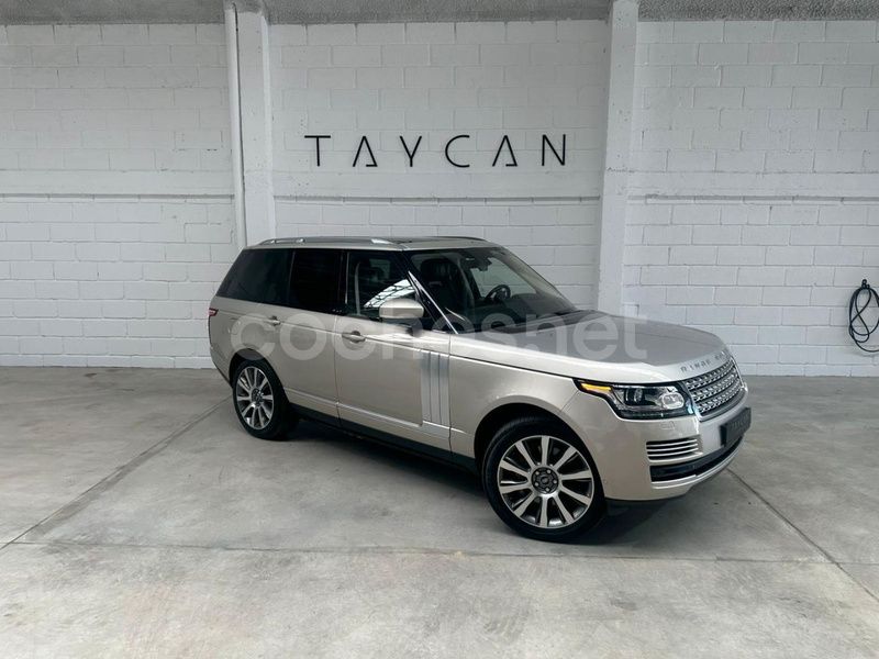 Beige Usado 2014 Land Rover Range Rover Autobiography SUV | 33.900 € (Precio justo) - Imagen 1/4