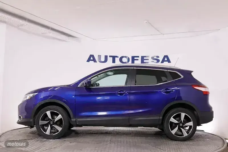 Usado Nissan Qashqai N-Connecta 130 CV (95 kW) 2016 Azul SUV