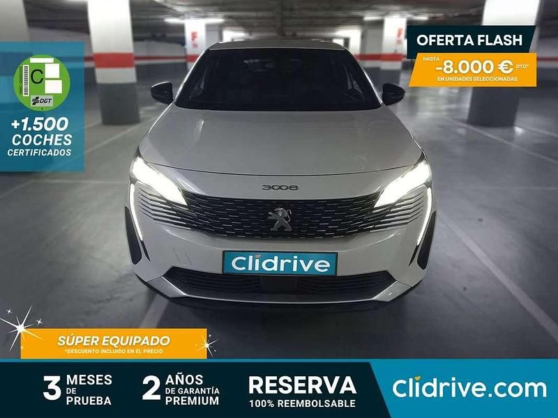 Blanco Usado 2023 Peugeot 3008 Allure Monovolumen | 20.990 € (Precio justo) - Imagen 1/3