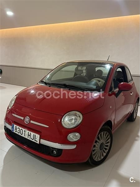 Usado Fiat 500 69 CV (50 kW) 2012 Rojo Berlina
