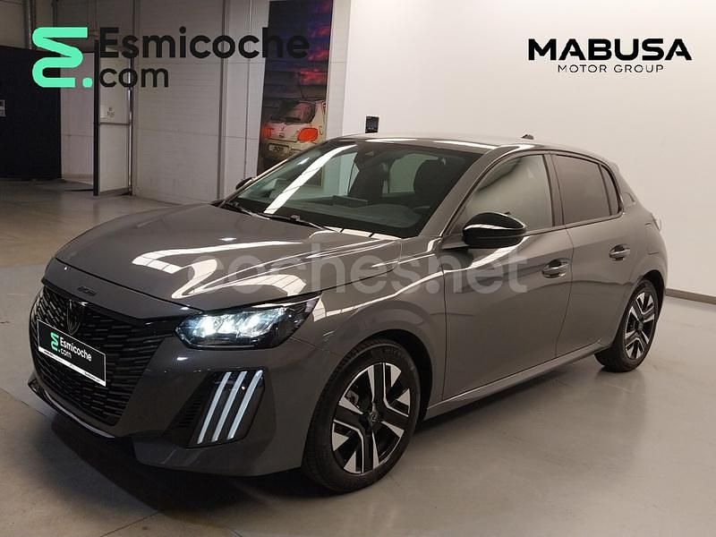 Gris / plata Usado 2024 Peugeot 208 Allure Utilitario | 16.990 € (Precio justo) - Imagen 1/4