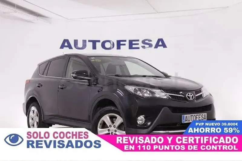 Usado Toyota RAV4 Advance 150 CV (110 kW) 2013 Negro SUV