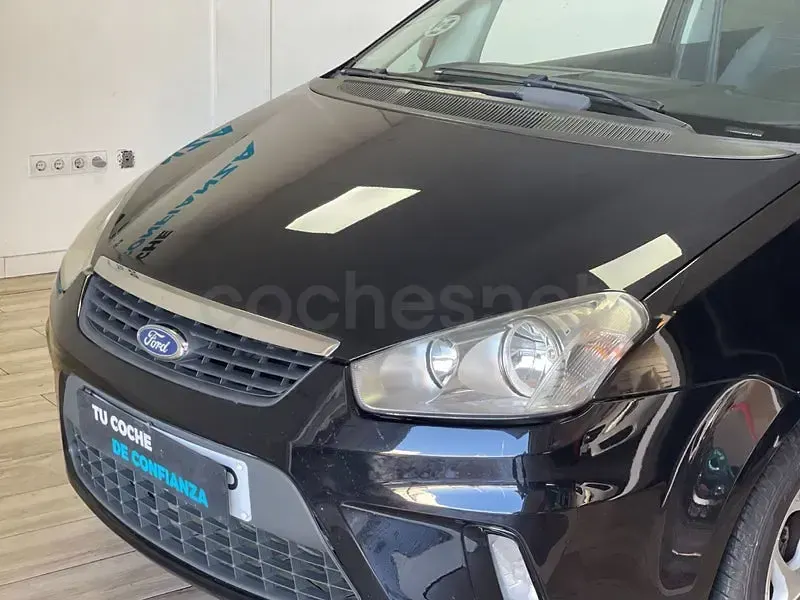 Usado Ford C-MAX Ghia 90 CV (66 kW) 2008 Negro Monovolumen
