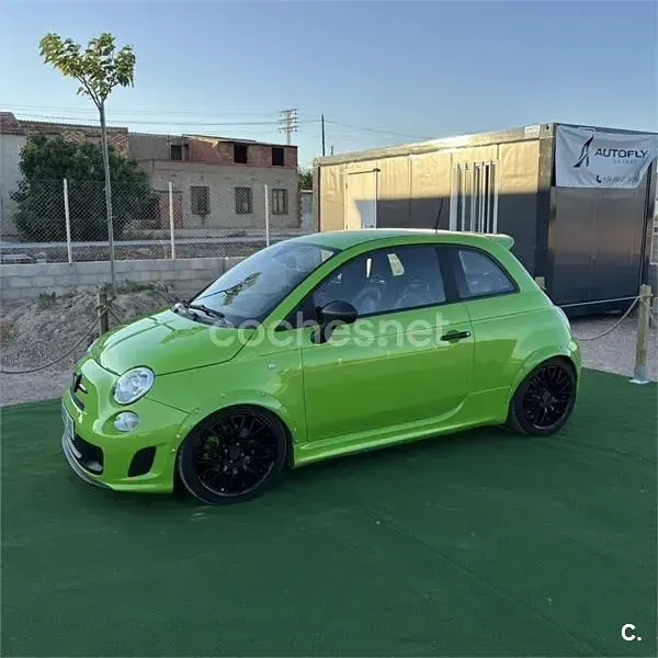 Usado Abarth 595 140 CV (102 kW) 2016 Verde Berlina