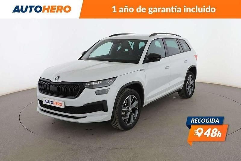 Blanco Usado 2023 Skoda Kodiaq SportLine SUV | 33.237 € (Precio justo) - Imagen 1/3