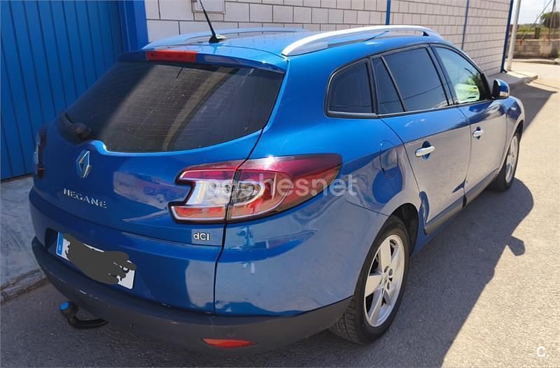 Usado Renault Mégane GrandTour Dynamique 130 CV (95 kW) 2011 Azul Familiar