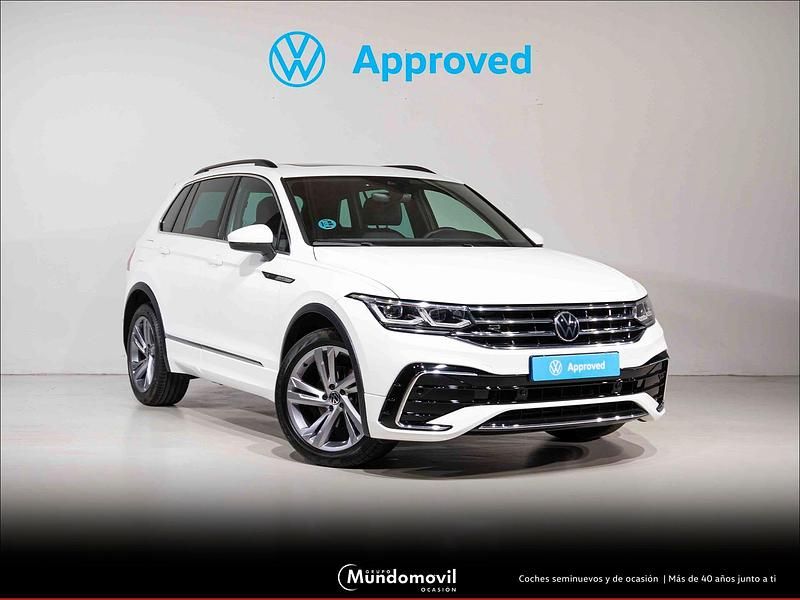 Blanco Usado 2021 VW Tiguan R-line SUV | 33.450 € (Caro) - Imagen 1/4