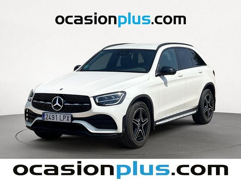 Blanco Usado 2021 Mercedes GLC200 AMG SUV | 36.182 € (Super precio) - Imagen 1/4