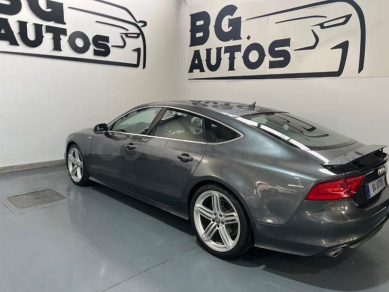 Usado Audi A7 Sportback S-Line 204 CV (150 kW) 2014 Gris / plata Utilitario