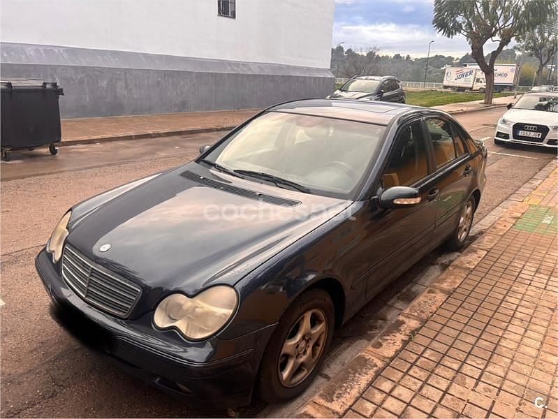Azul Usado 2002 Mercedes C220 Classic Berlina | 5000 € (Precio justo) - Imagen 1/3