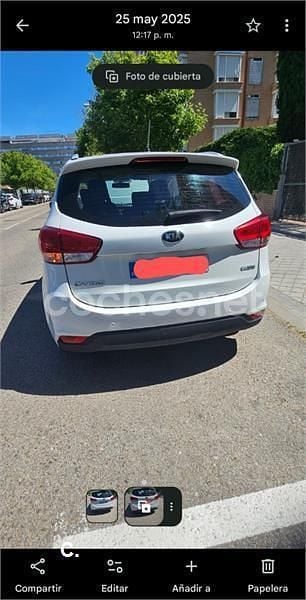 Usado Kia Carens 115 CV (84 kW) 2016 Blanco Monovolumen