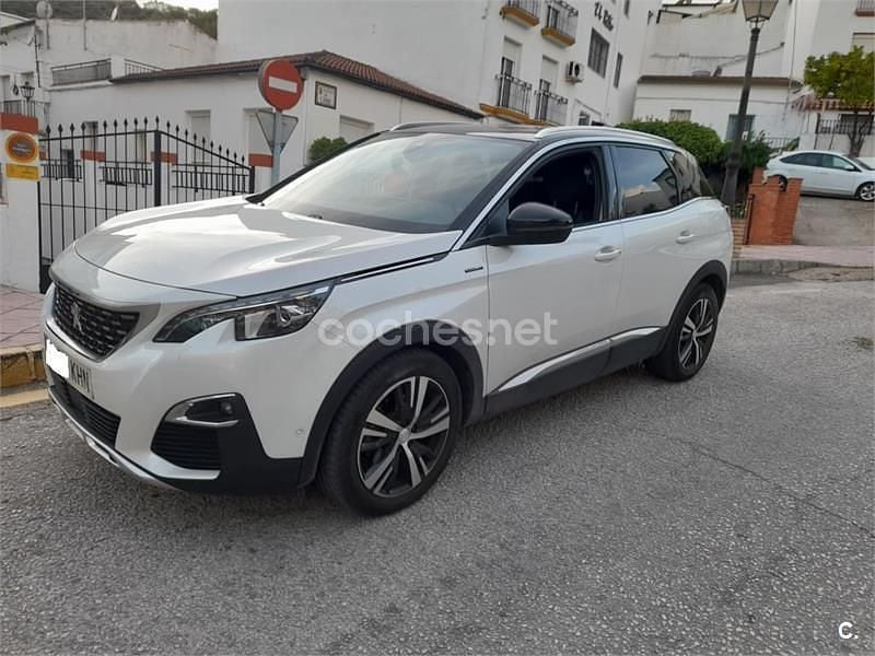 Usado Peugeot 3008 GT-line 130 CV (95 kW) 2018 Blanco SUV