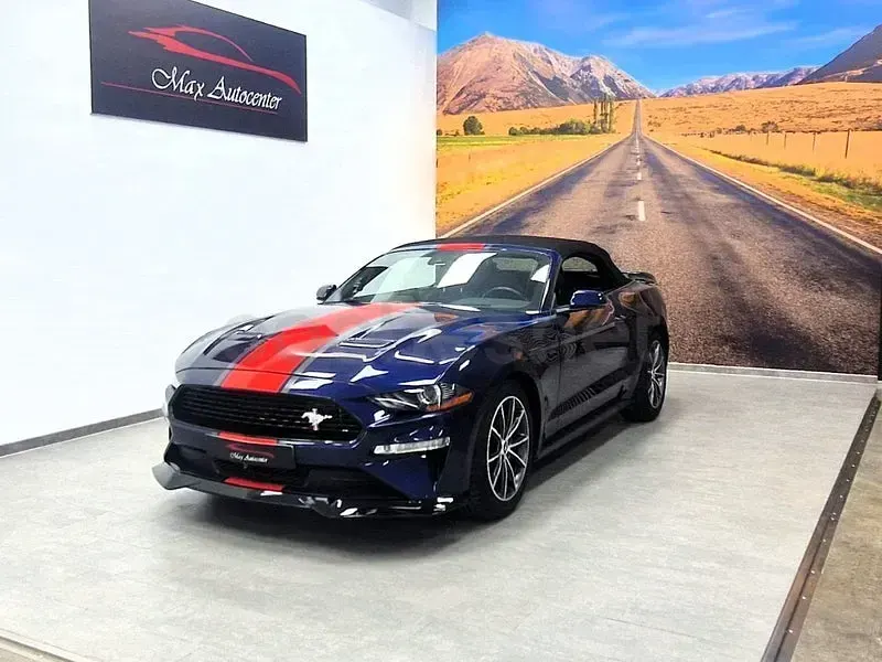 Usado Ford Mustang Convertible 290 CV (213 kW) 2019 Azul Descapotable