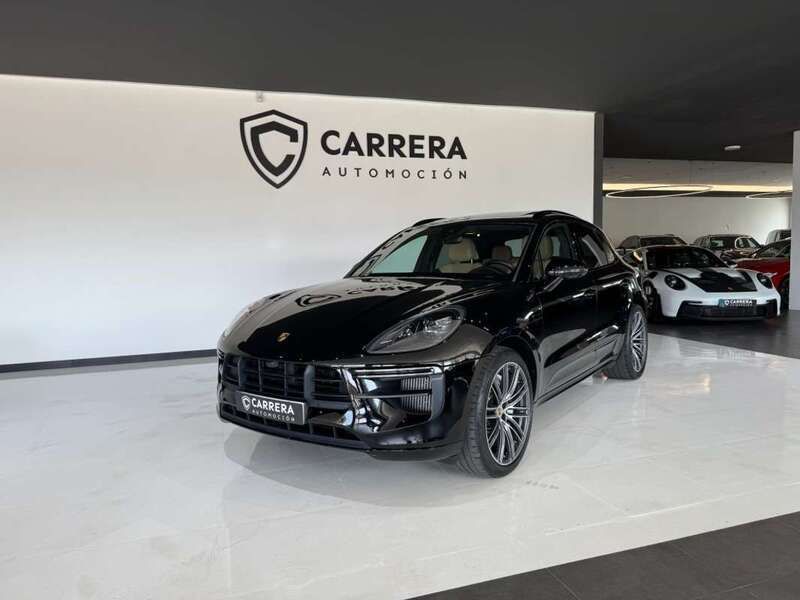 Negro Usado 2019 Porsche Macan Turbo SUV | 69.999 € (Precio justo) - Imagen 1/4