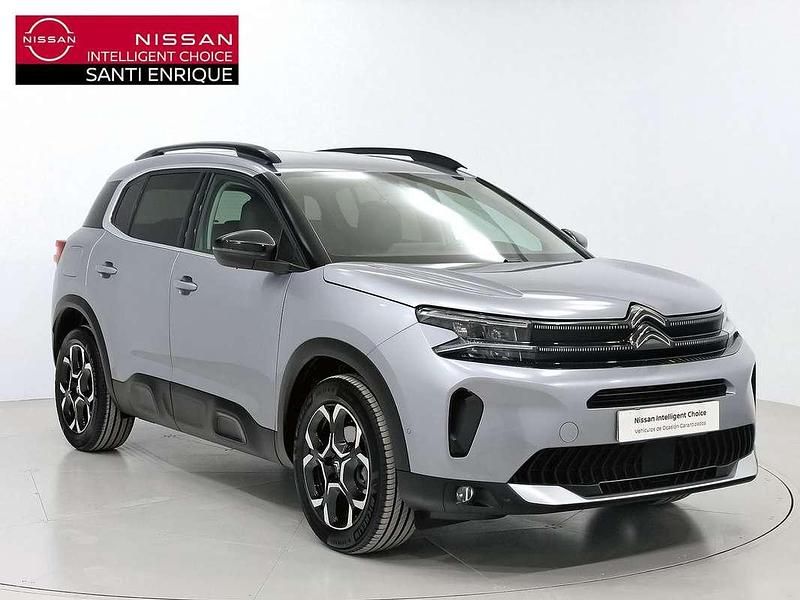 Gris Usado 2023 Citroën C5 Aircross PureTech SUV | 19.900 € (Buen precio) - Imagen 1/4