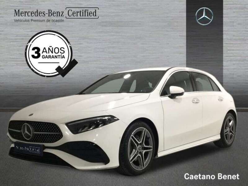 Blanco Usado 2024 Mercedes A200 Berlina | 32.900 € (Precio justo) - Imagen 1/4