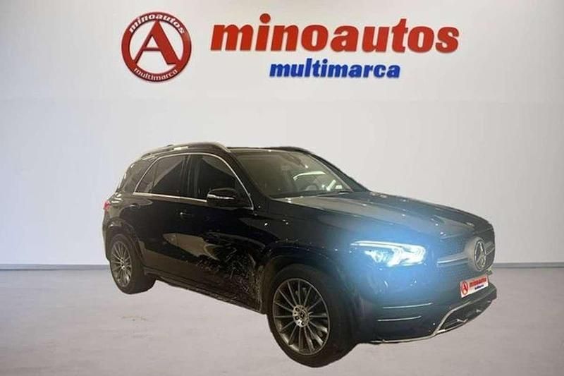 Usado Mercedes GLE350 AMG line 333 CV (244 kW) 2020 Azul SUV