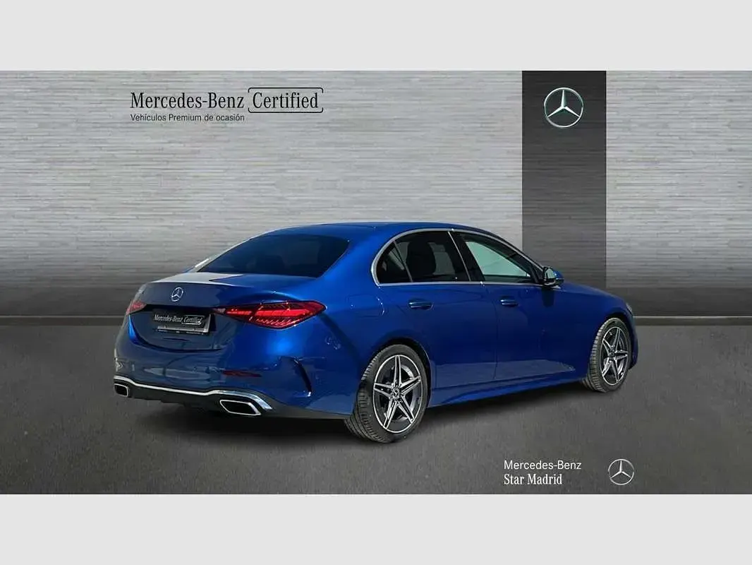 Usado Mercedes C200 204 CV (150 kW) 2022 Azul Berlina
