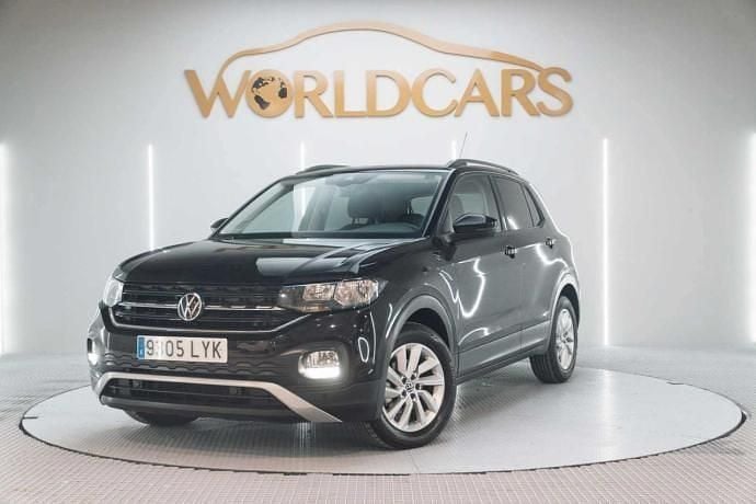 Negro Usado 2022 VW T-Cross Advance SUV | 16.875 € (Buen precio) - Imagen 1/4