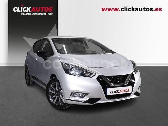 Usado Nissan Micra 92 CV (67 kW) 2022 Plateado Berlina