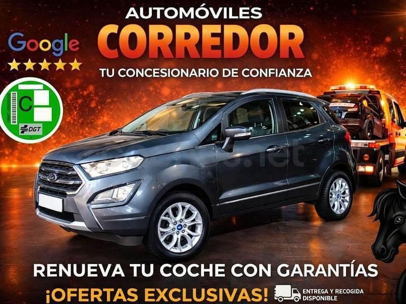 Usado Ford Ecosport Titanium 95 CV (69 kW) 2015 Gris / plata SUV