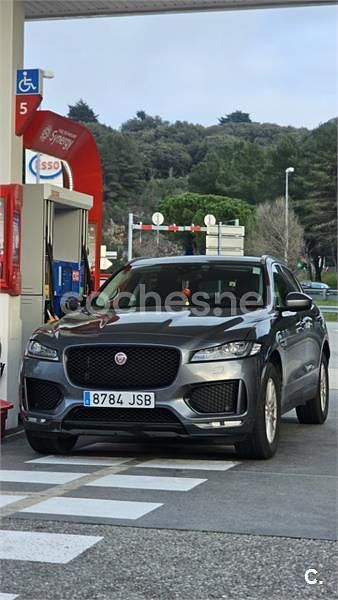 Usado Jaguar F-Pace R-Sport 340 CV (250 kW) 2016 Gris / plata SUV