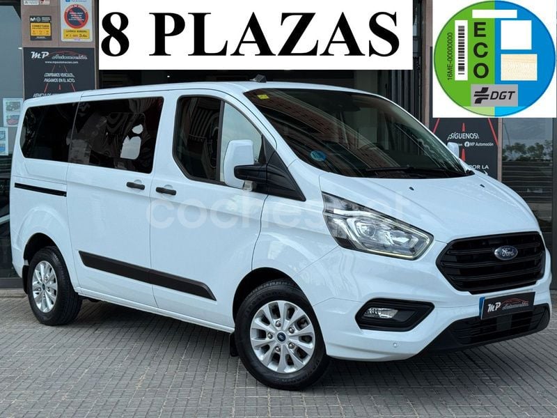 Blanco Usado 2020 Ford Tourneo Custom Trend Monovolumen | 24.990 € (Precio justo) - Imagen 1/4