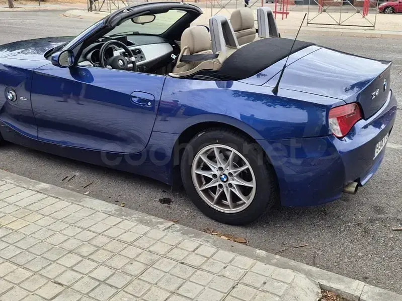 Usado BMW Z4 150 CV (110 kW) 2008 Azul Descapotable