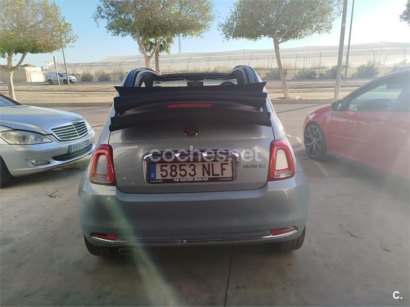 Usado Fiat 500 La Prima 65 CV (47 kW) 2025 Azul Descapotable