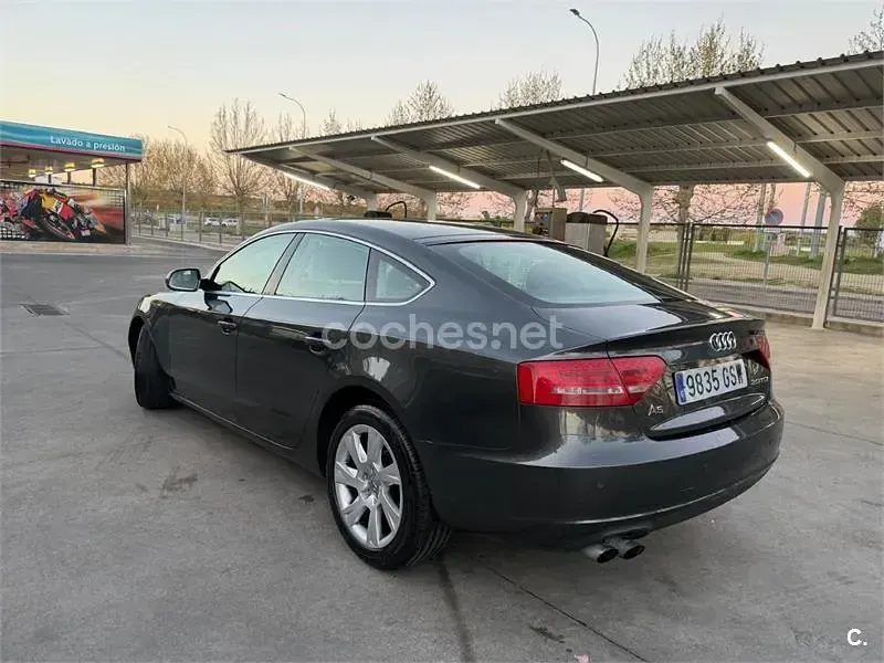 Usado Audi A5 Sportback 143 CV (105 kW) 2010 Negro Utilitario