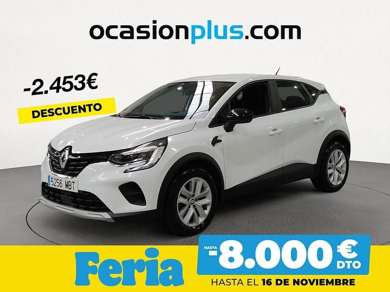 Blanco Usado 2022 Renault Captur Intens SUV | 17.090 € (Precio justo) - Imagen 1/4