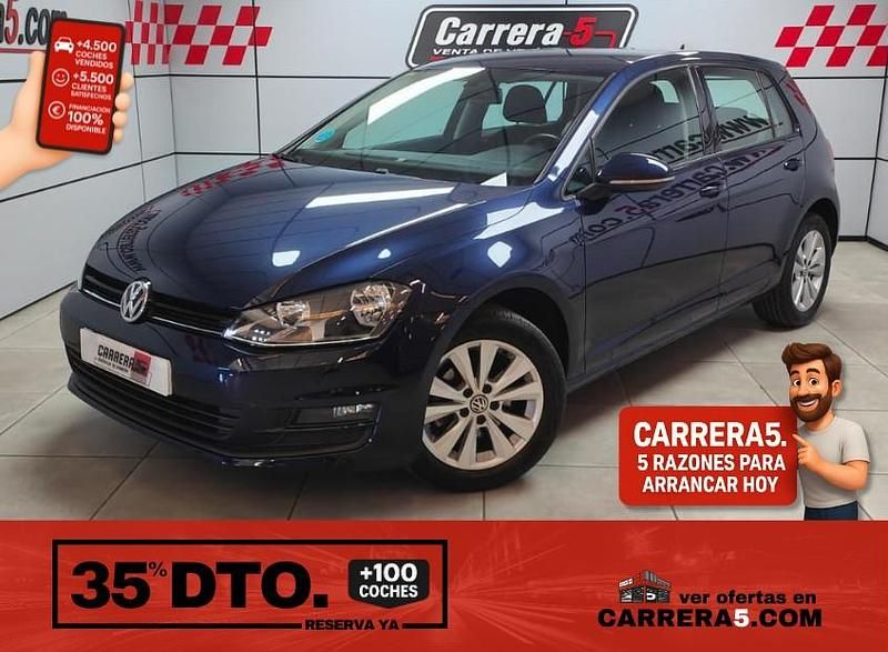 Usado VW Golf VII Edition 110 CV (80 kW) 2016 Negro Berlina