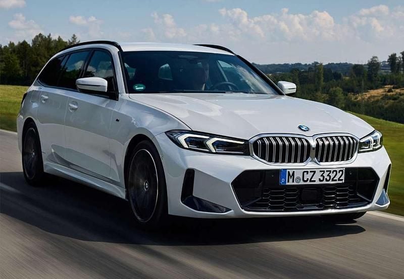 Käytetty BMW 330e 292 HP (214 kW) 2023 Musta Farmari