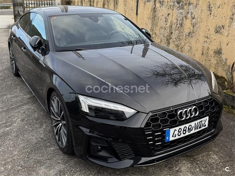 Usado Audi A5 Sportback Ambiente 150 CV (110 kW) 2021 Negro Utilitario