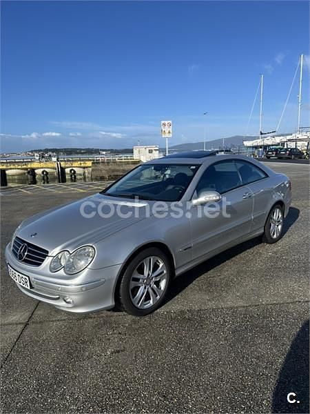 Usado Mercedes CLK240 Elegance 170 CV (125 kW) 2003 Gris / plata Coupe