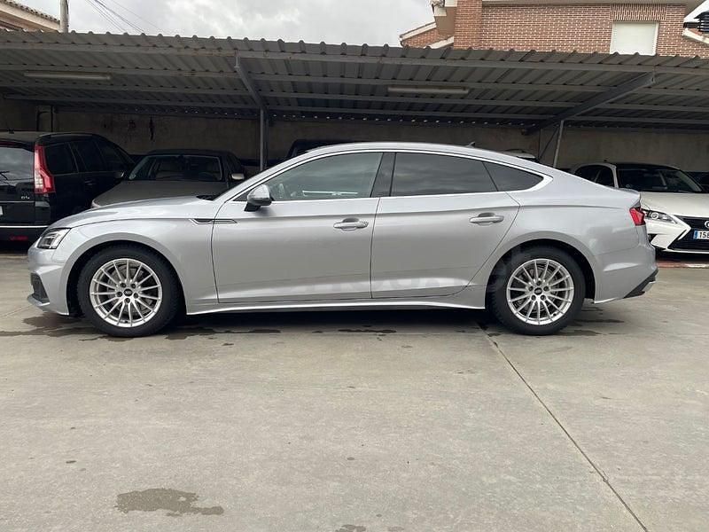 Usado Audi A5 Sportback 163 CV (119 kW) 2021 Gris / plata Utilitario