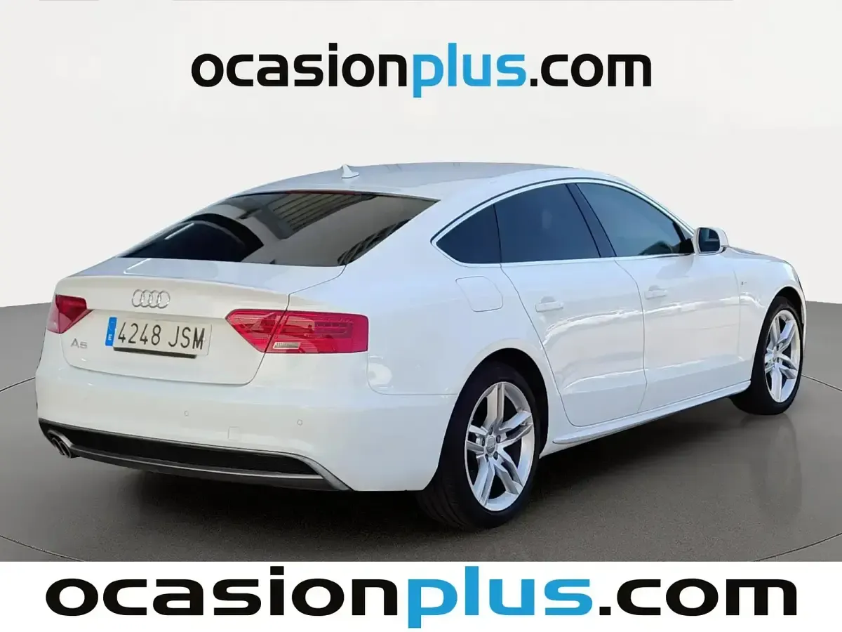 Usado Audi A5 S-Line 150 CV (110 kW) 2016 Blanco Coupe