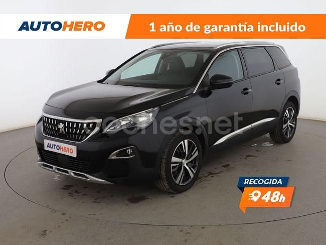 Negro Usado 2020 Peugeot 5008 Allure SUV | 14.499 € (Super precio) - Imagen 1/3