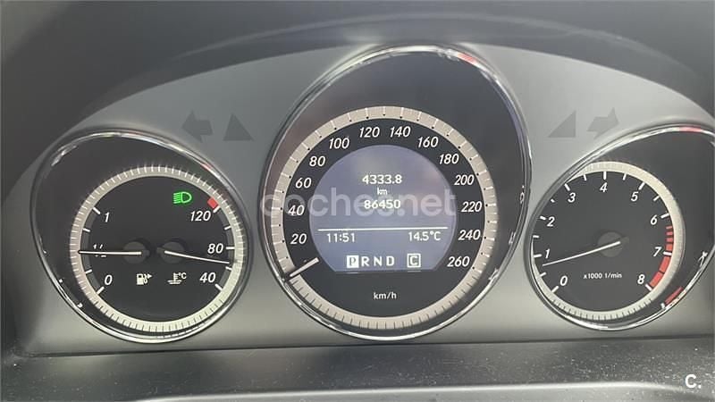 Usado Mercedes C250 Avantgarde 204 CV (150 kW) 2010 Blanco Berlina